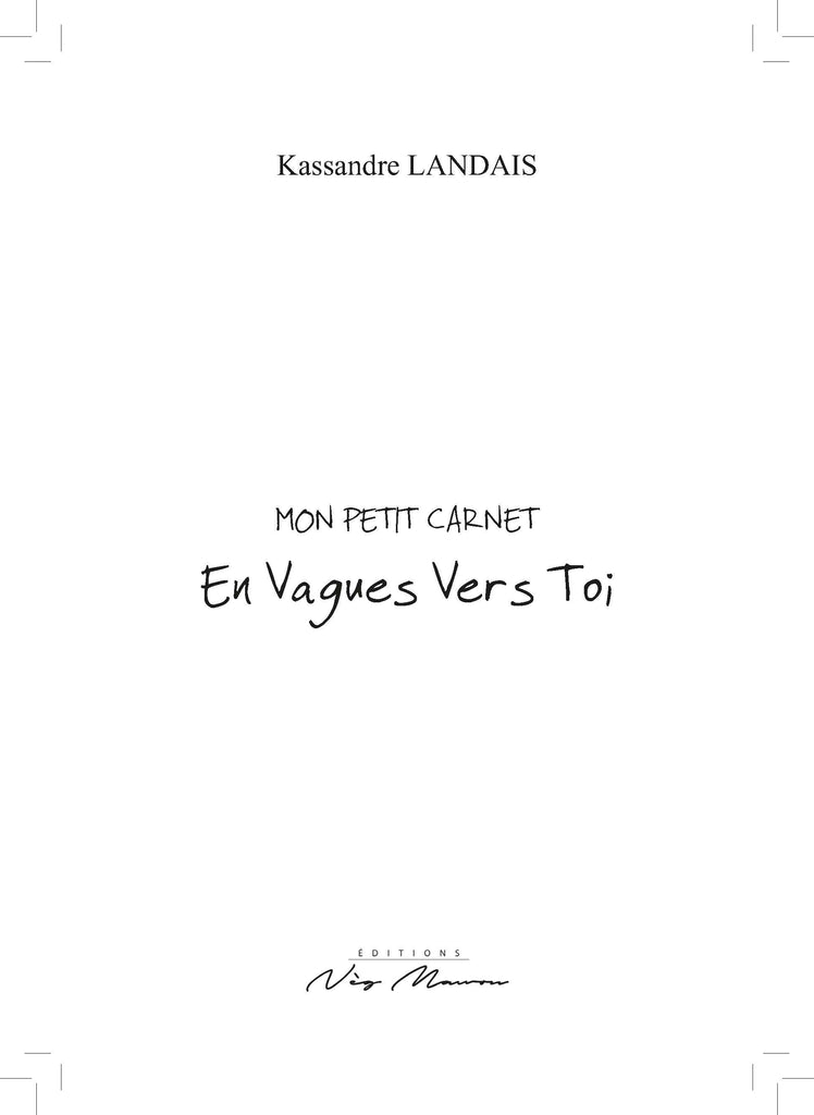 Mon petit carnet en vagues vers toi