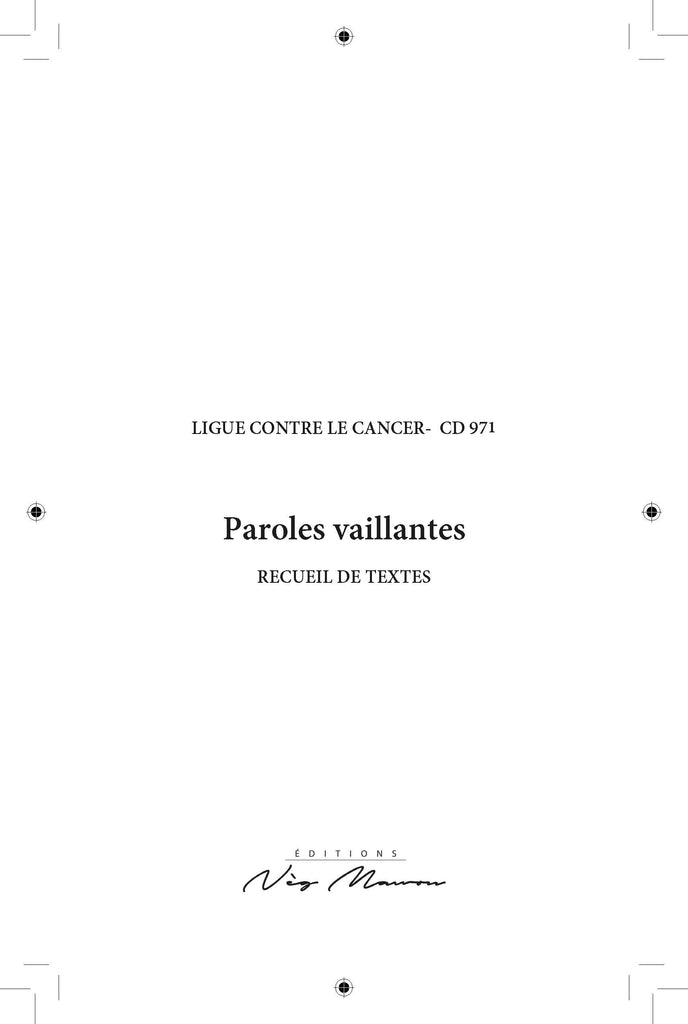 Paroles vaillantes