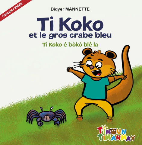 Ti Koko et le gros crabe bleu