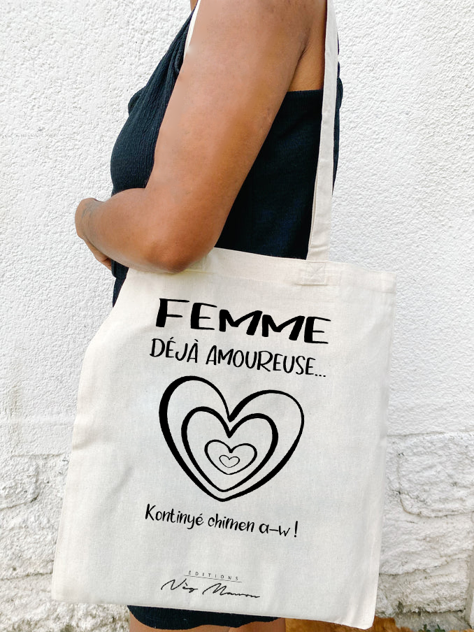 Sac  "Femme déja amoureuse"